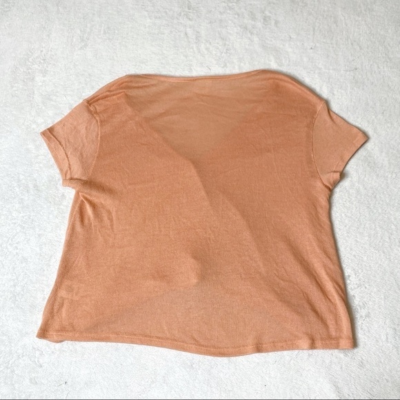 Free People We The Free coral hoffman surplice drape blouse size xs - Picture 5 of 6